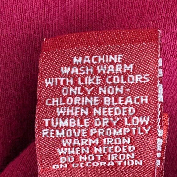 Women's Red, Cotton Knit, Pullover Pajama Top w Poodle Dog; Size XXL - Picture 6 of 6